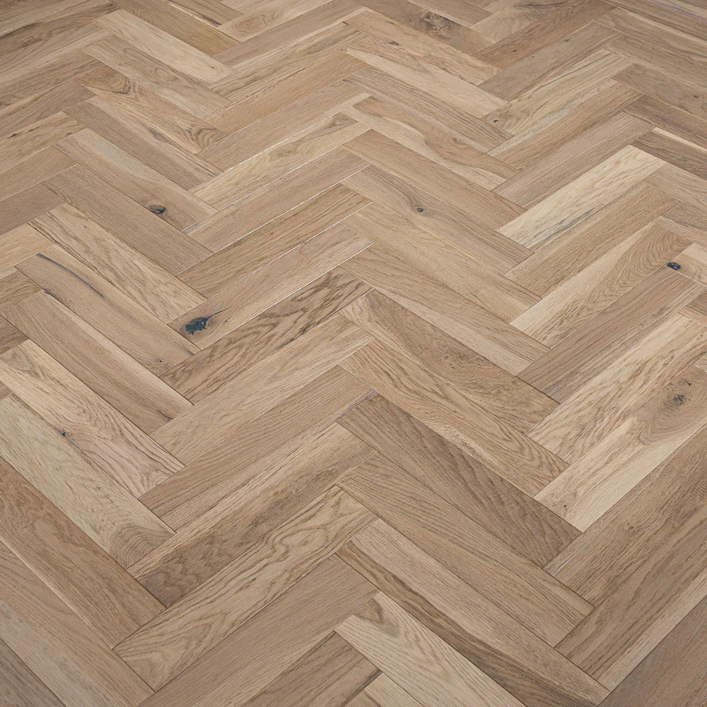 Cathedral Oak Herringbone Natural Touch 14/3mm Engineered Wood Flooring